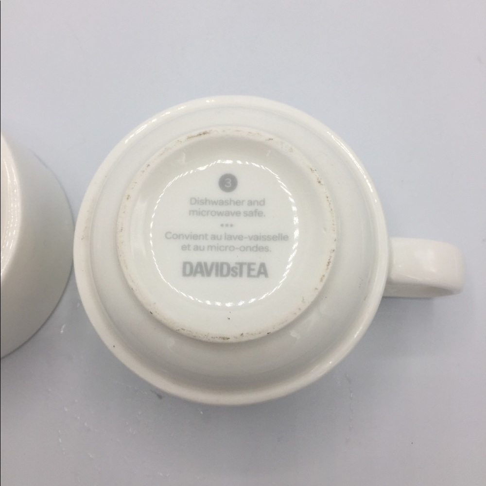 David’s Tea Stackable Fish Tea Porcelain Mugs - Picture 6 of 11